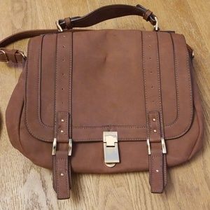 Just Fab Faux Suede purse